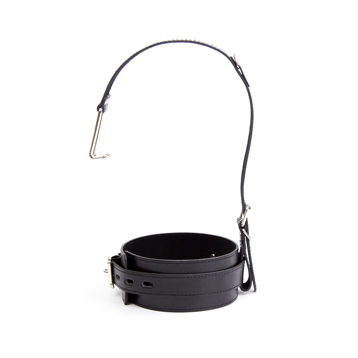 Buckle Collar with Detachable Nose Hooks