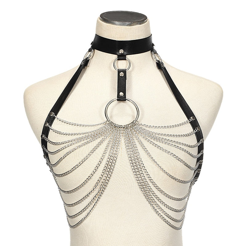 Chest Harness, Chains - Colour Variety