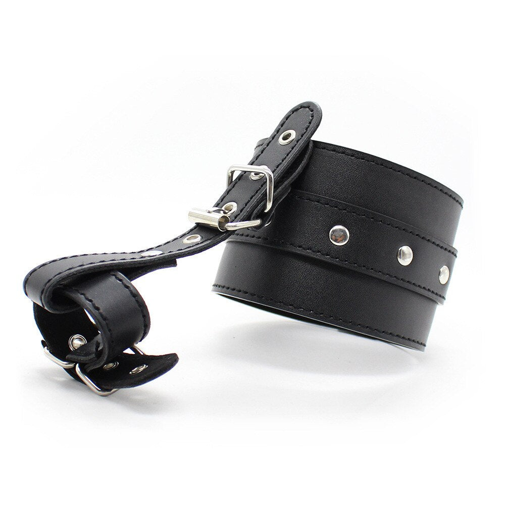 Handcuff / Ankle Cuffs with Toe and Thumb Buckles