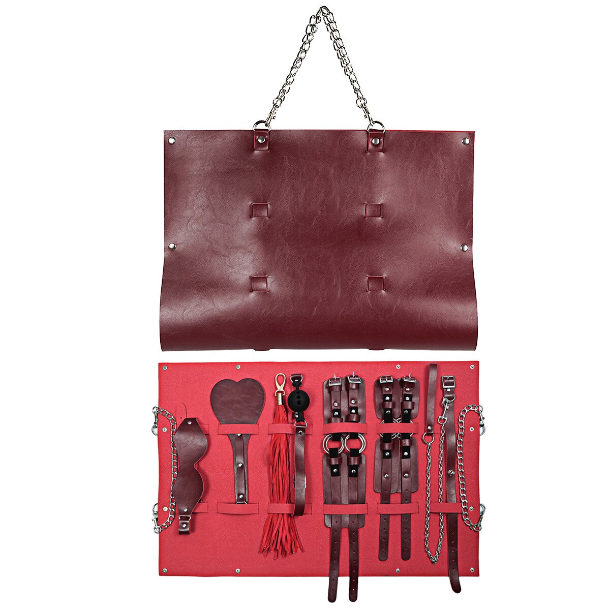 The Luxury Bondage Bag - Available in Red and Black