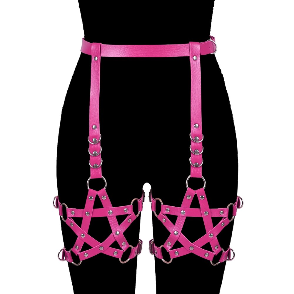 Pentagram Strap Garter Selection