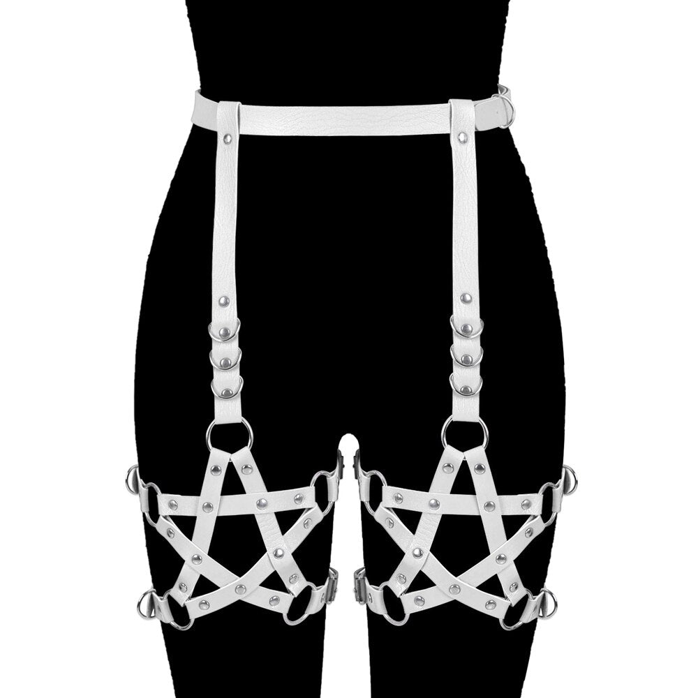 Pentagram Strap Garter Selection