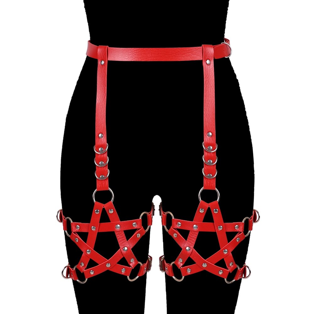 Pentagram Strap Garter Selection