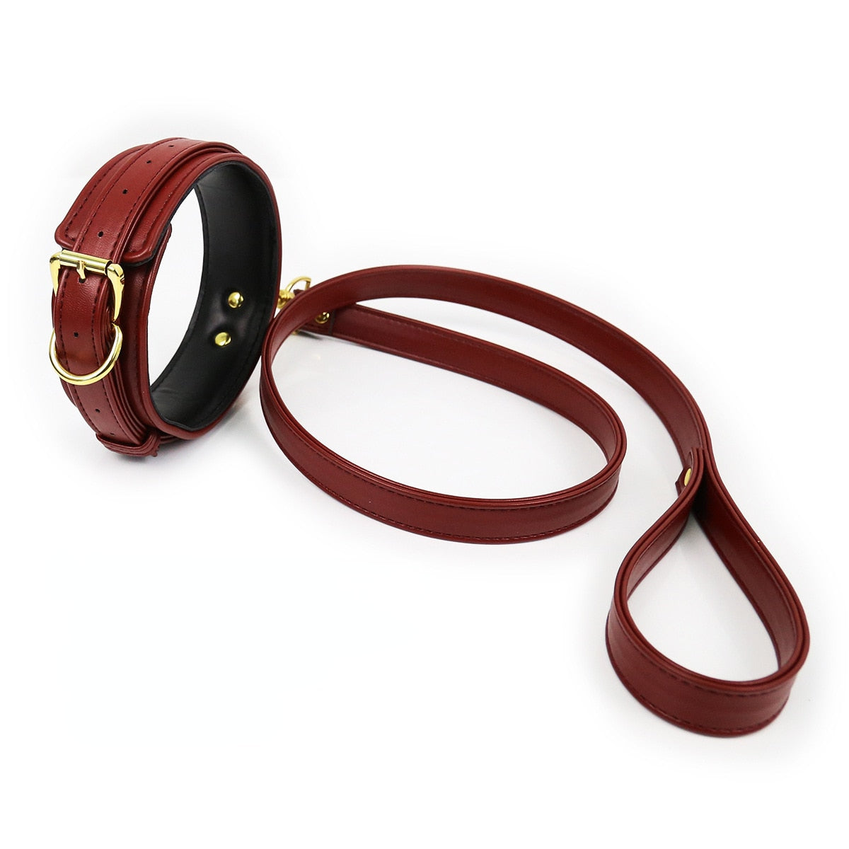 Leather Wrist/Ankle Restraint and Collars - Variety of Colours