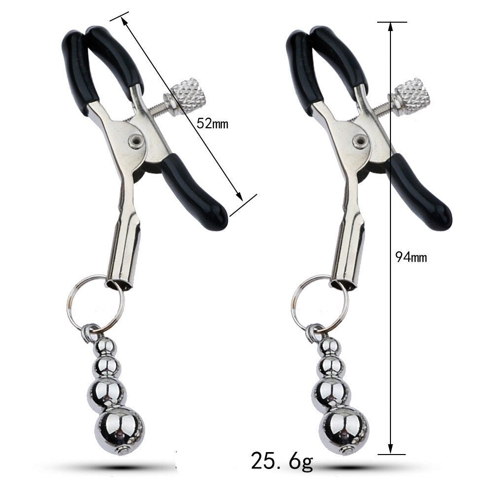 Weighted Nipple Clamps - Collection – The Bondage Catalogue