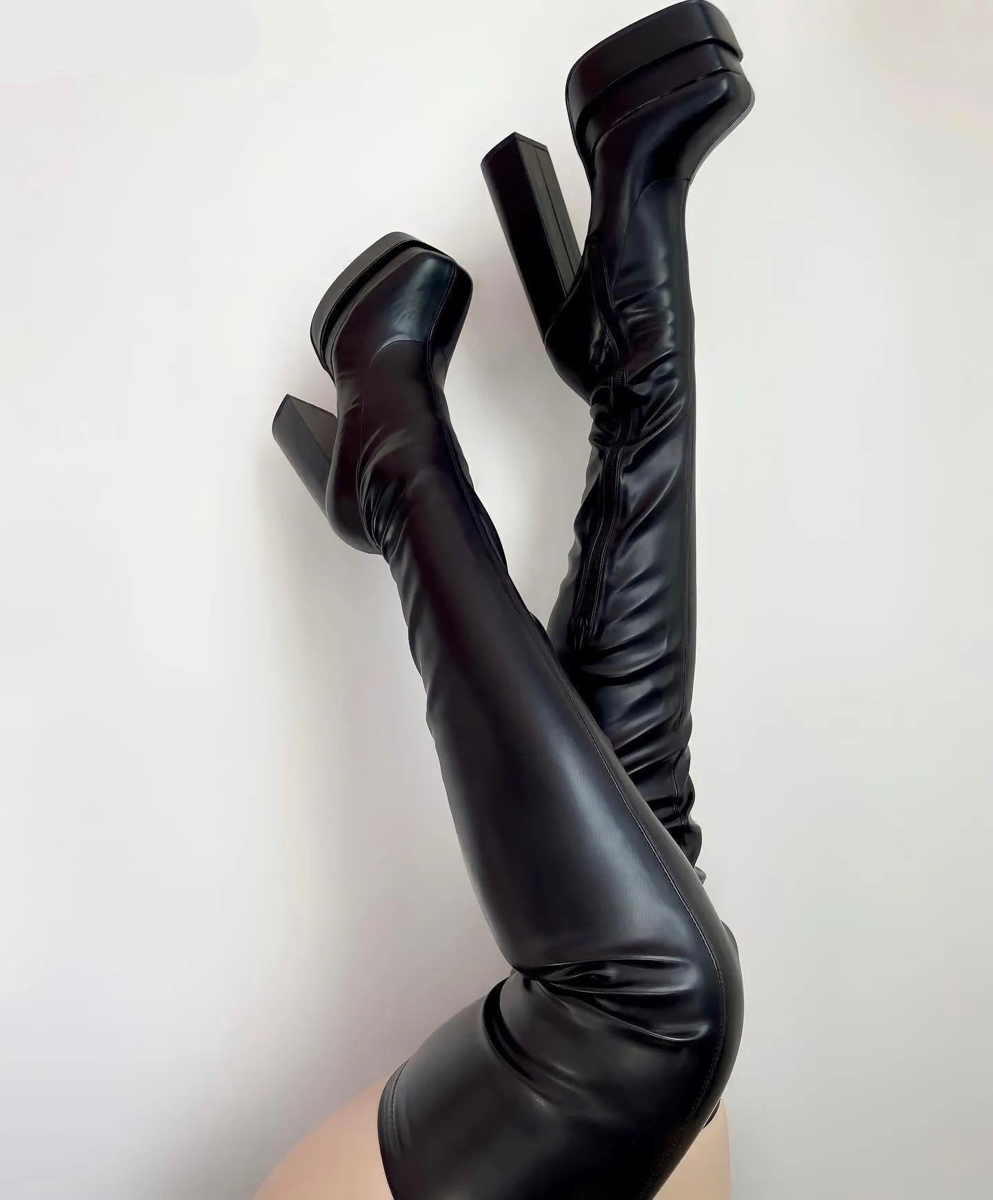 Over-Knee Boots - Variety of Colours