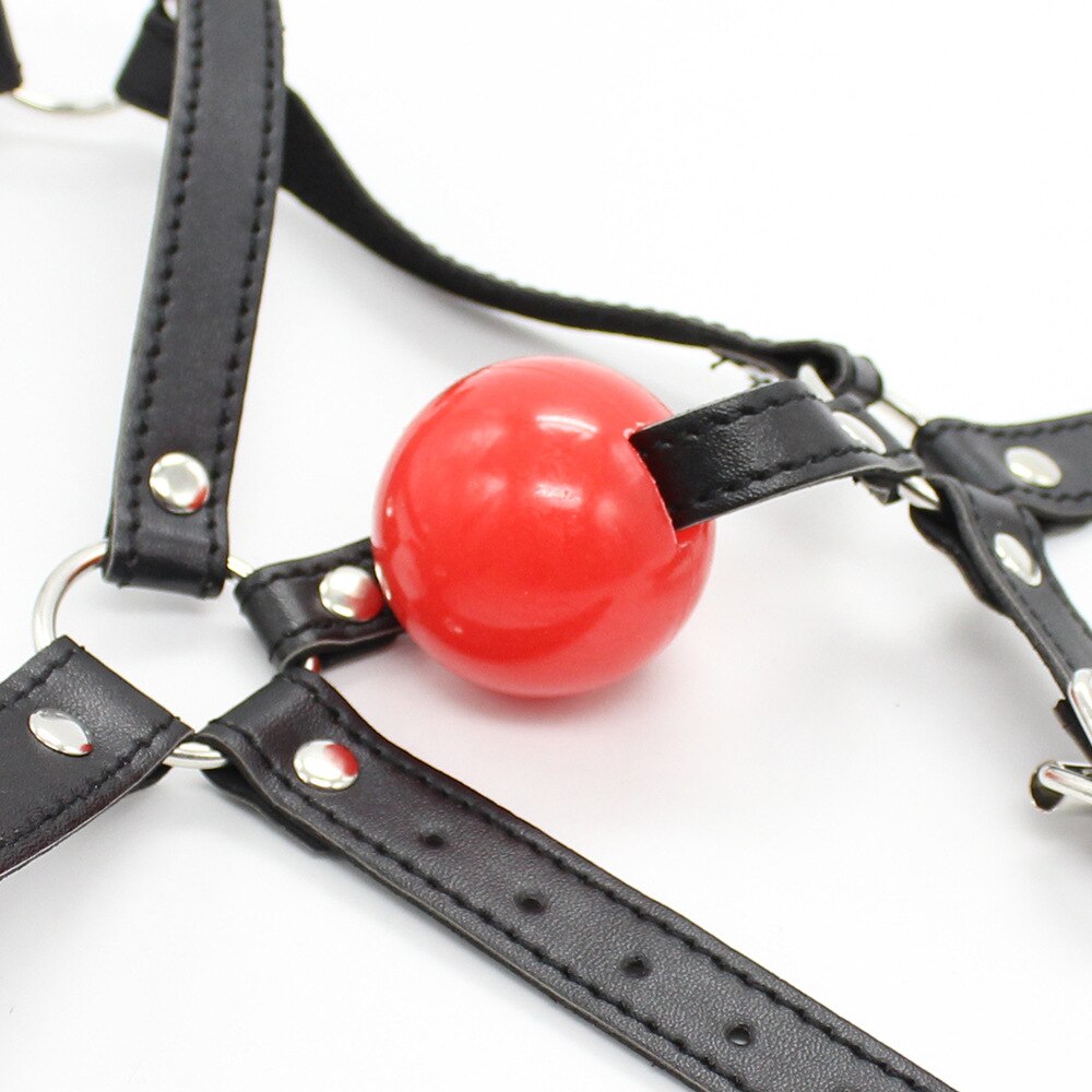 Head Harness Silicone Ball Gag