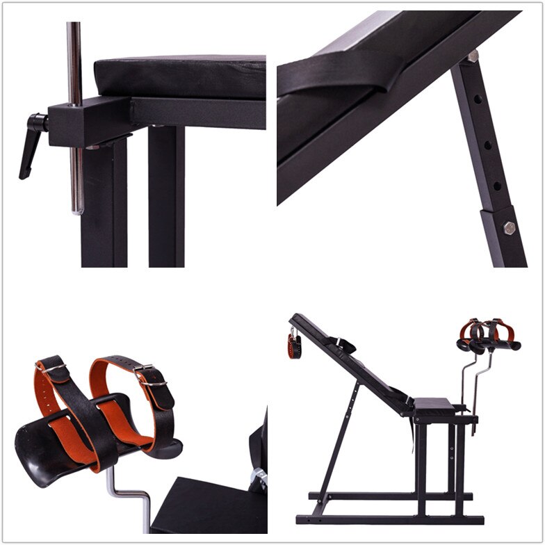 Bondage Chair + Stirrups Set with Optional Machine