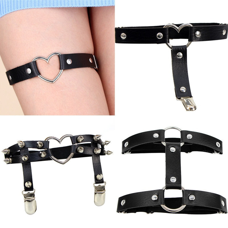 Faux Leather Garter - Variety