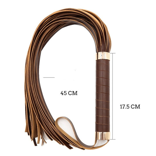 Tassel Flogger Brown/Black