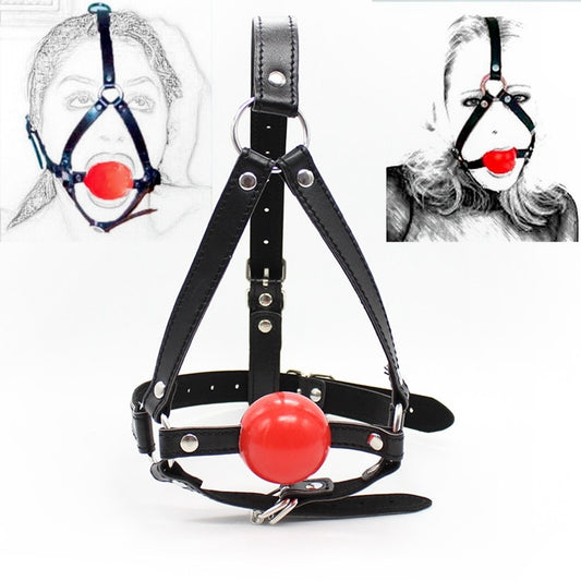 Head Harness Silicone Ball Gag