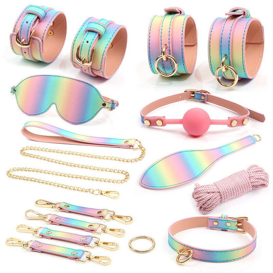 Pastel Rainbow Bondage Set (available as individual items)