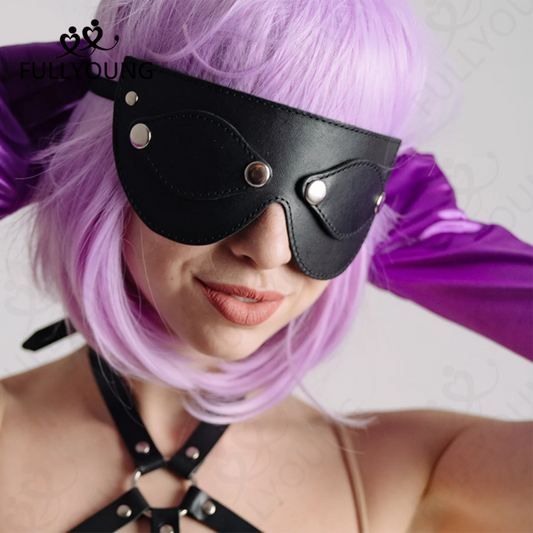 Blindfold with Removable Eye Coverings